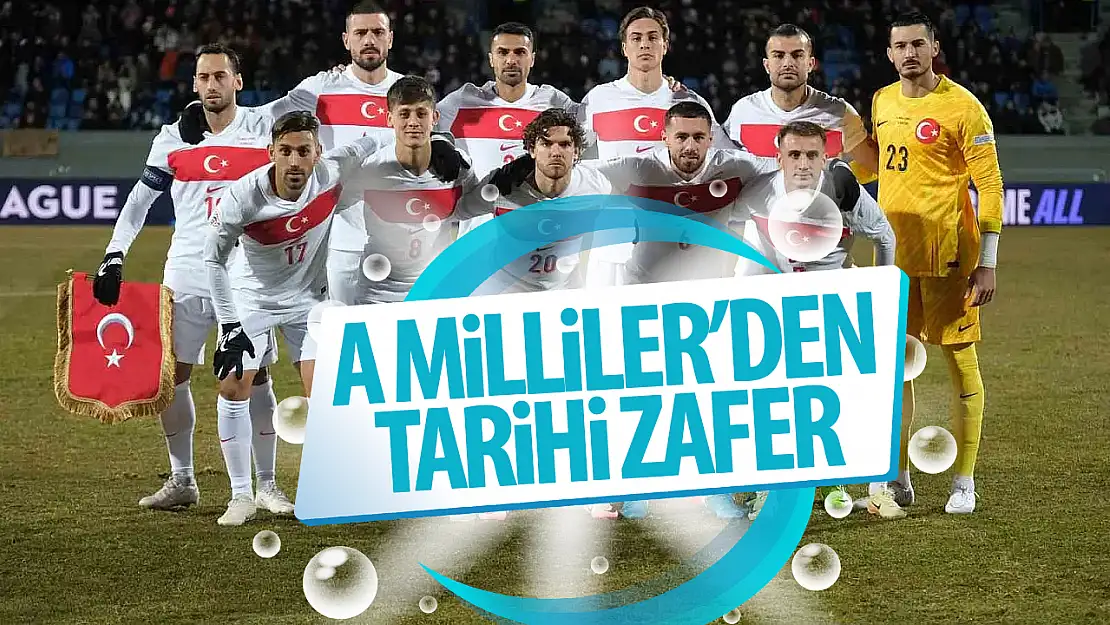 A Milli Takım'dan Tarihi Zafer