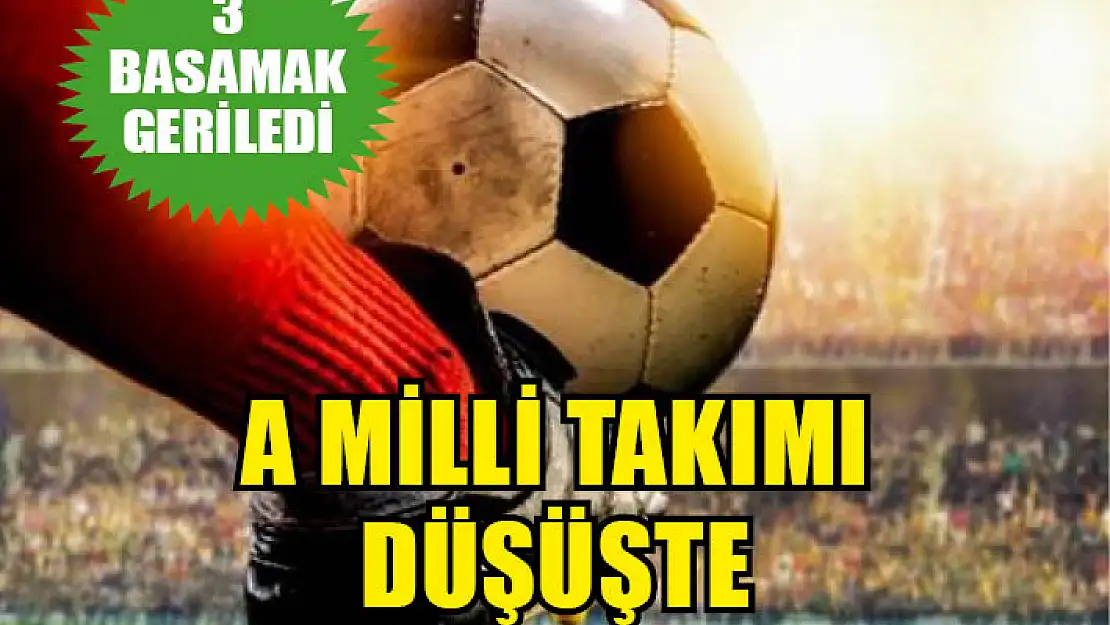 A Milli Takımı Düşüşte