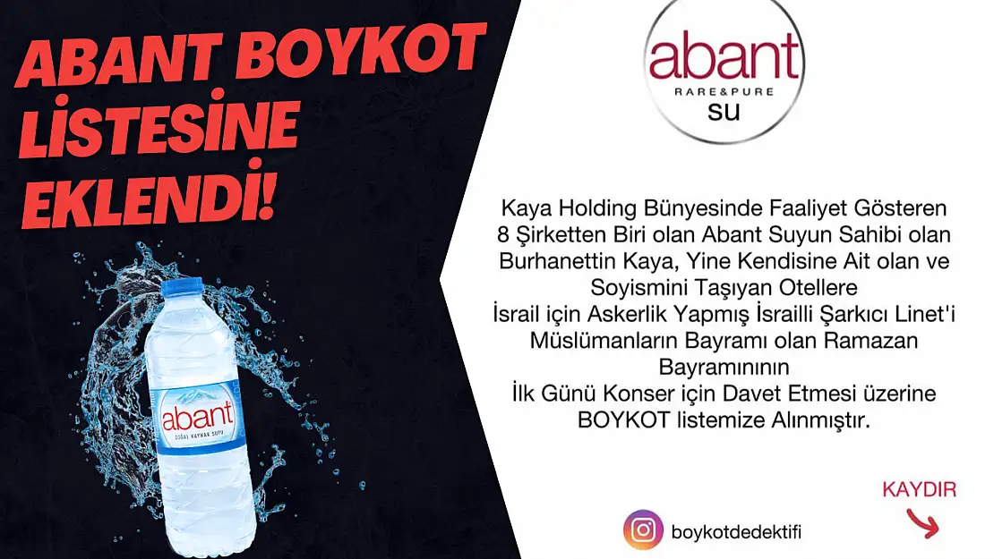 Abant Su boykot listesine eklendi: Vatandaşlar tepkili! Abant Su neden boykot, Abant Su kime ait?