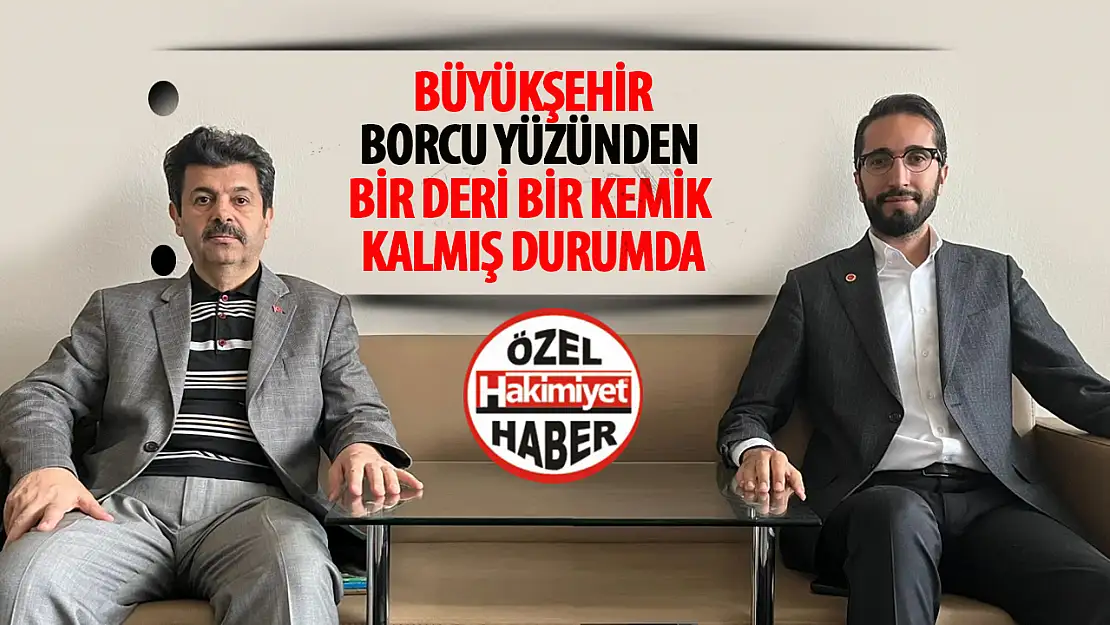 Abdulkadir Karaduman: 'Belediye faiz borçlarına yetişemiyor'