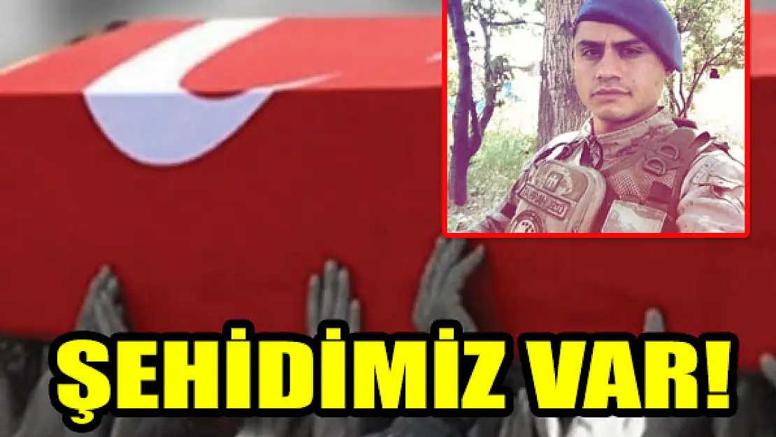 Acı haber geldi: Şehidimiz var!