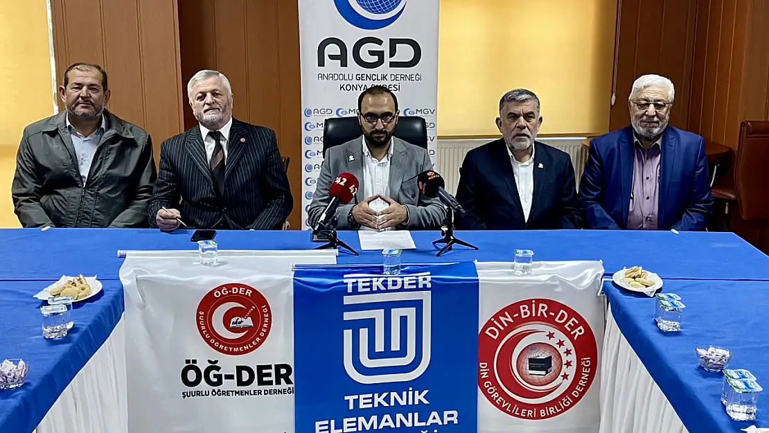 AGD Konya Şubesi'nden çağrı