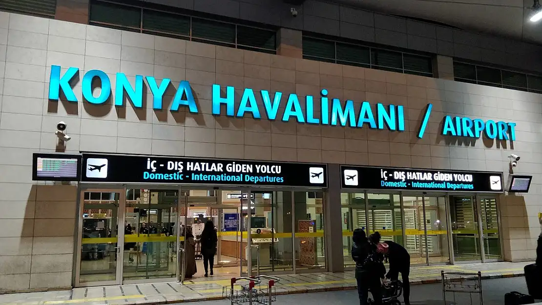 Ağustos'ta Konya Havalimanı'nda kaç yolcu taşındı, kaç uçak iniş-kalkış yaptı?