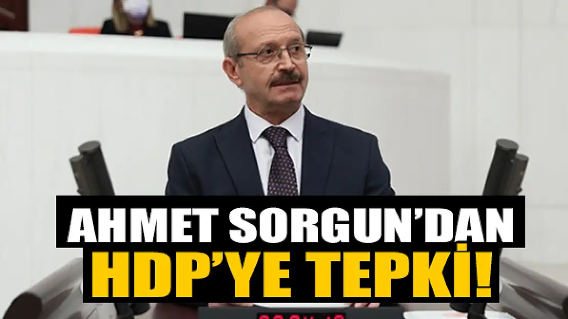 Ahmet Sorgun'dan HDP'ye tepki!