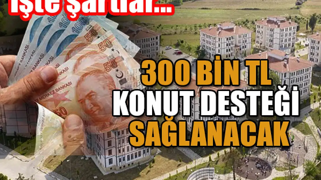 Aile Bakanlığı duyurdu: 300 bin TL konut desteği sağlanacak