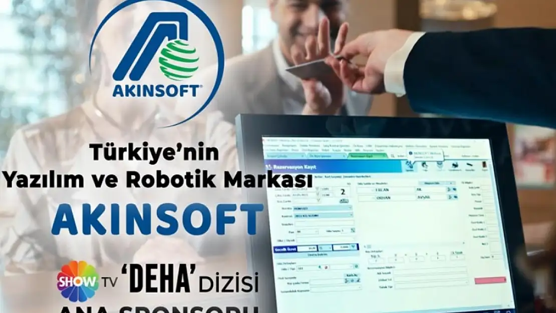 AKINSOFT, SHOW TV 'Deha' Dizisinin ana sponsoru olarak yerini Aldı!