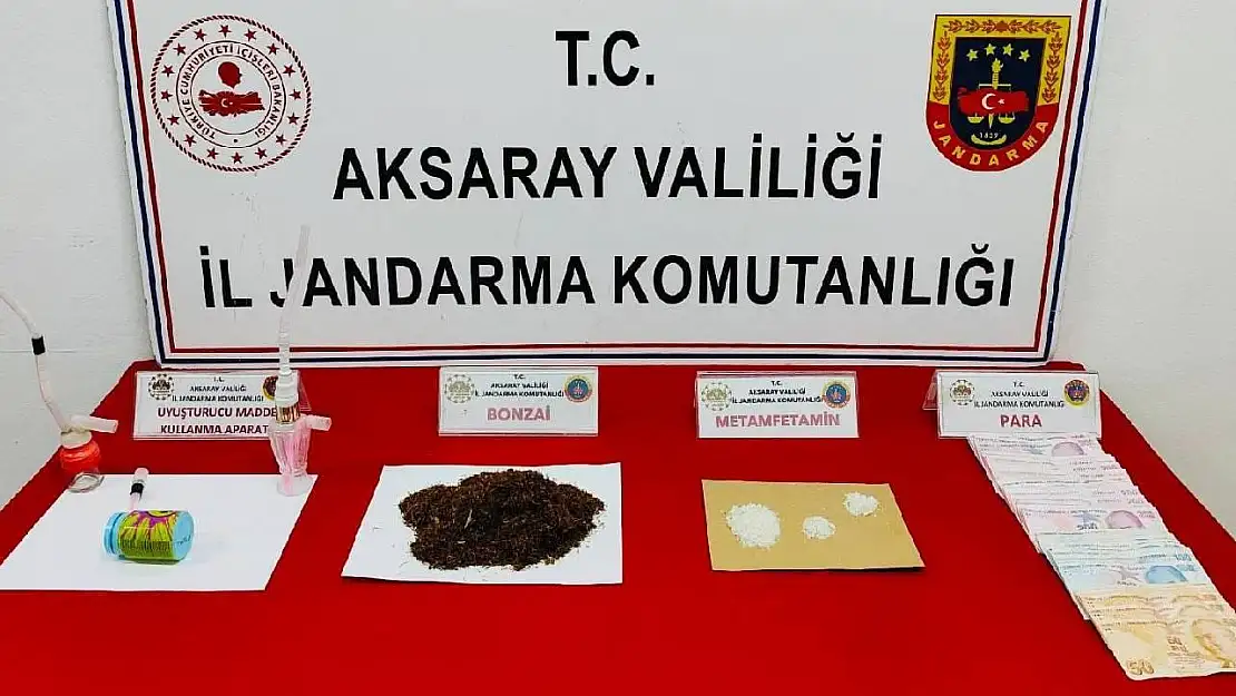 Aksaray'da uyuşturucu operasyonu düzenlendi