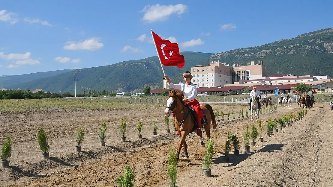 Akşehir, Atlı Okçuluk Doğu Grubu müsabakalarına ev sahipliği yaptı