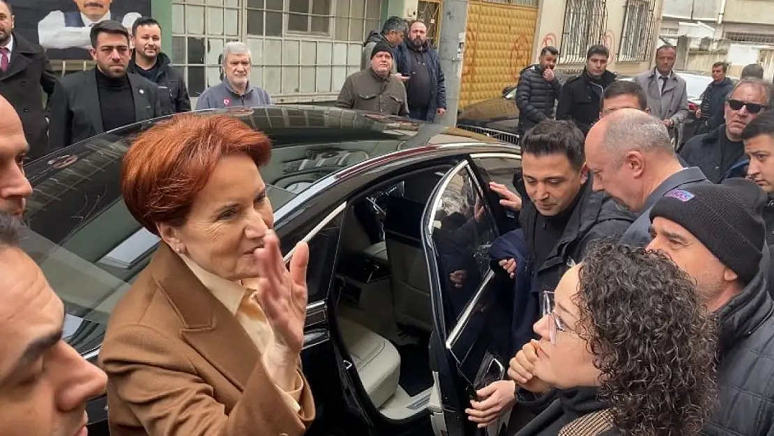 Akşener, Sinan Ateşin evini ziyaret etti