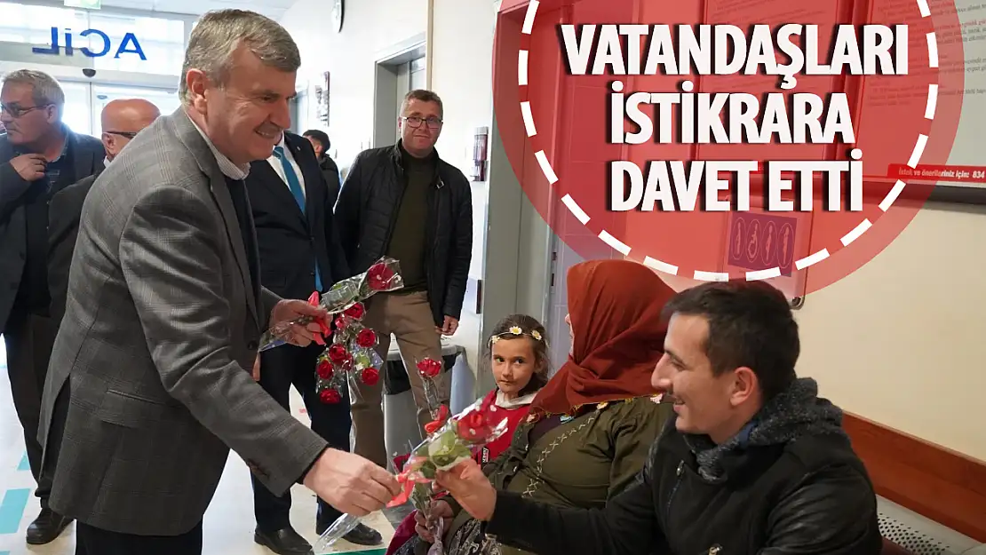 Akyürek'ten vatandaşa istikrar daveti