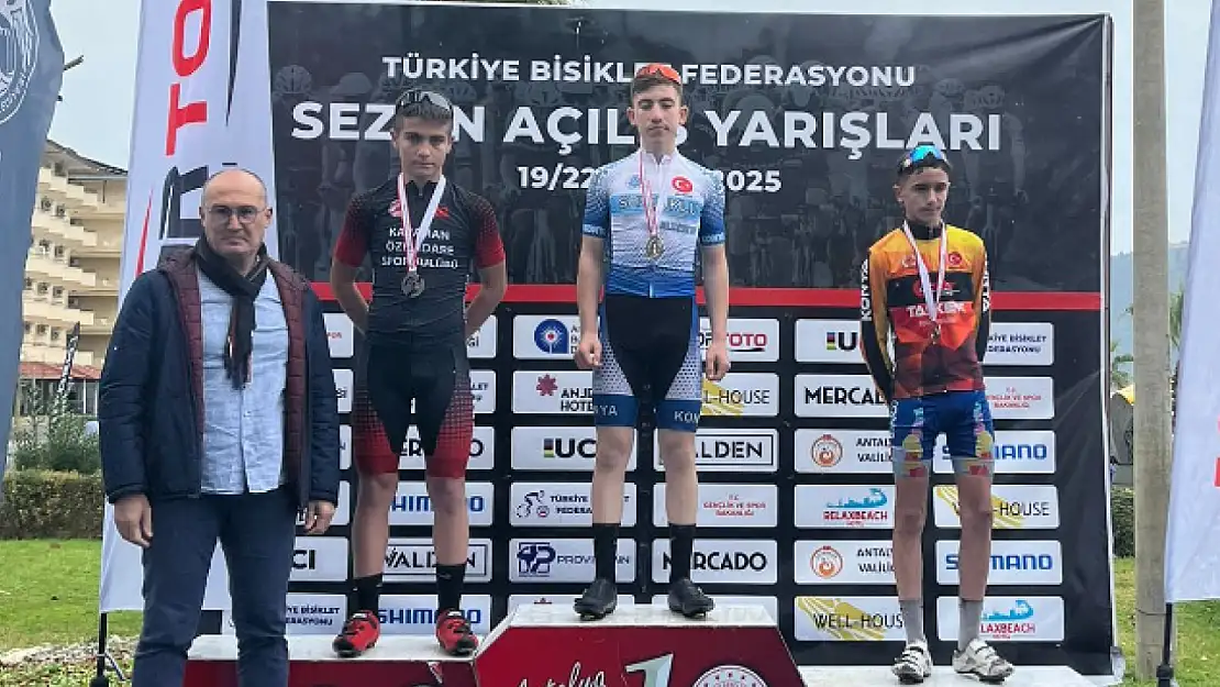 Alanya'daki yarışa Konyalı sporcu damga vurdu: 3'üncü oldu!