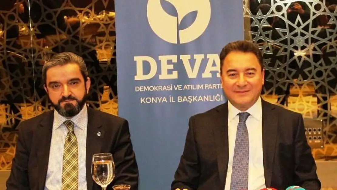 Ali Babacan Konya'ya geliyor!