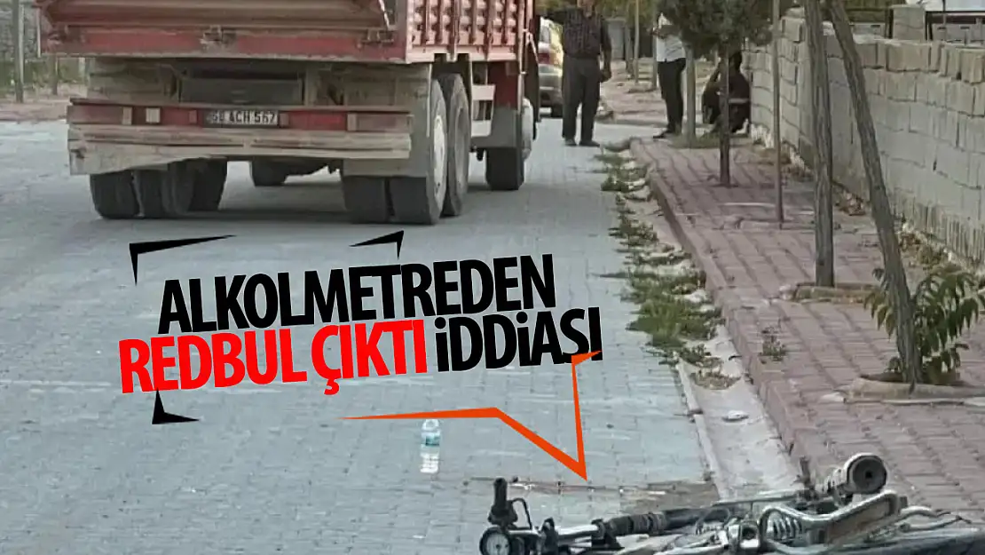 Alkolmetreden 'redbul çıktı' iddiası!