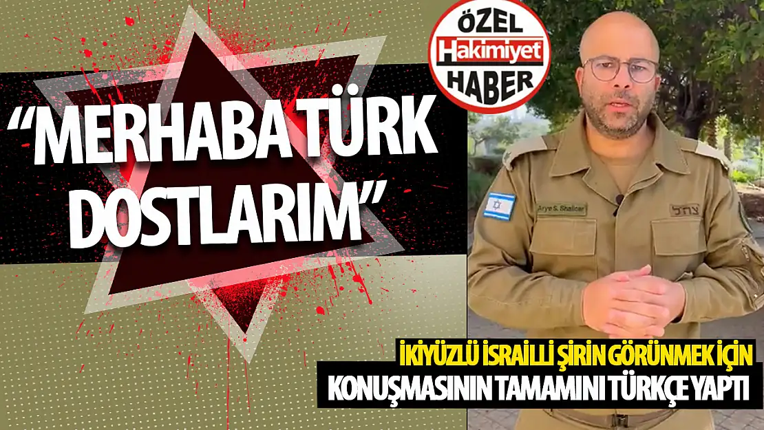 Alman-İsrailli Yazar Arye Sharuz Shalicar Türkçe Yayın Açarak Hamas'ı Suçladı