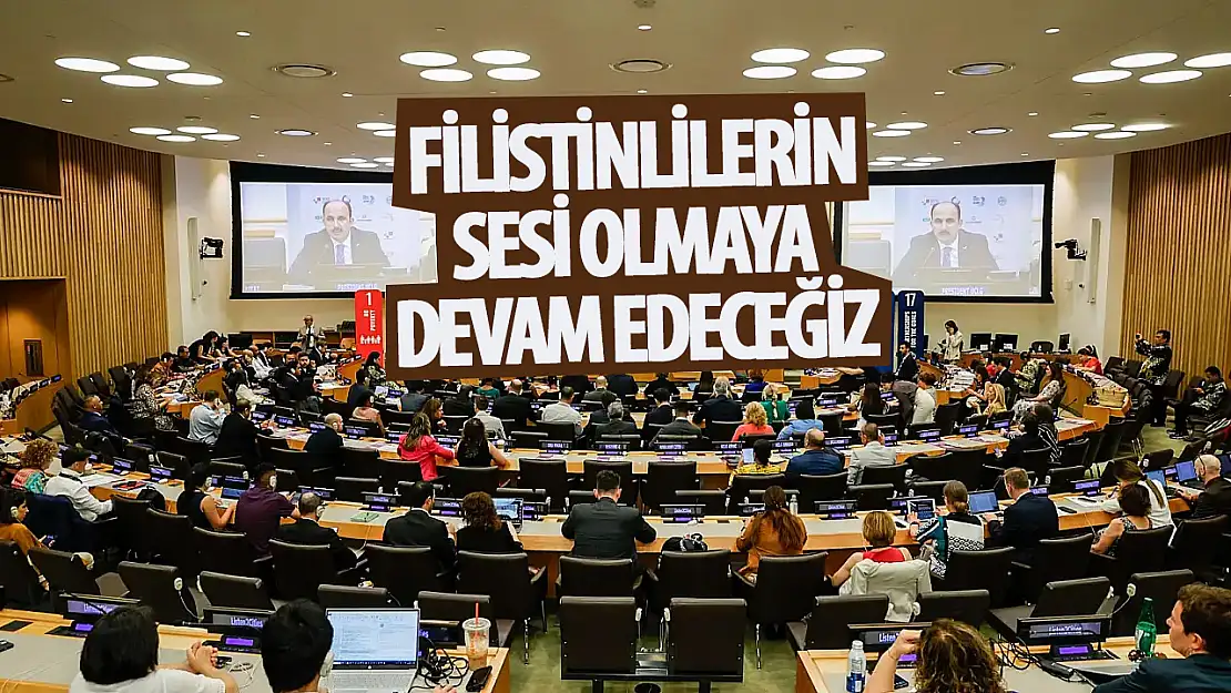 Altay: Filistinlilerin sesi olmaya devam edeceğiz