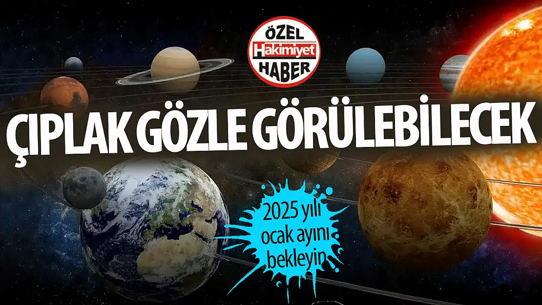 Altı Gezegen 2025'te Hizalanıyor: Çıplak gözle görmek mümkün!