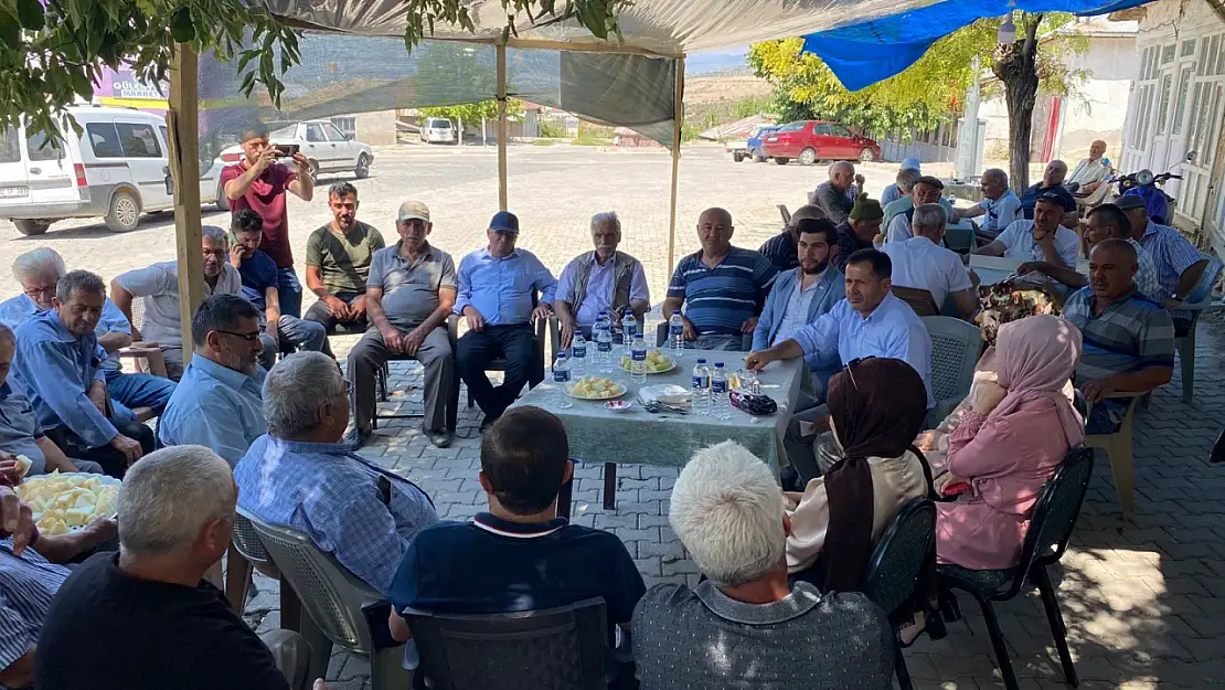 Altunyaldız Yalıhüyük ve Ahırlı'da saha ziyaretleri gerçekleştirdi