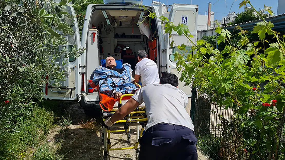 Ambulansta oyunu kullandı