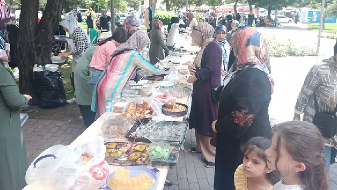 Amine bebek için kermes düzenlendi