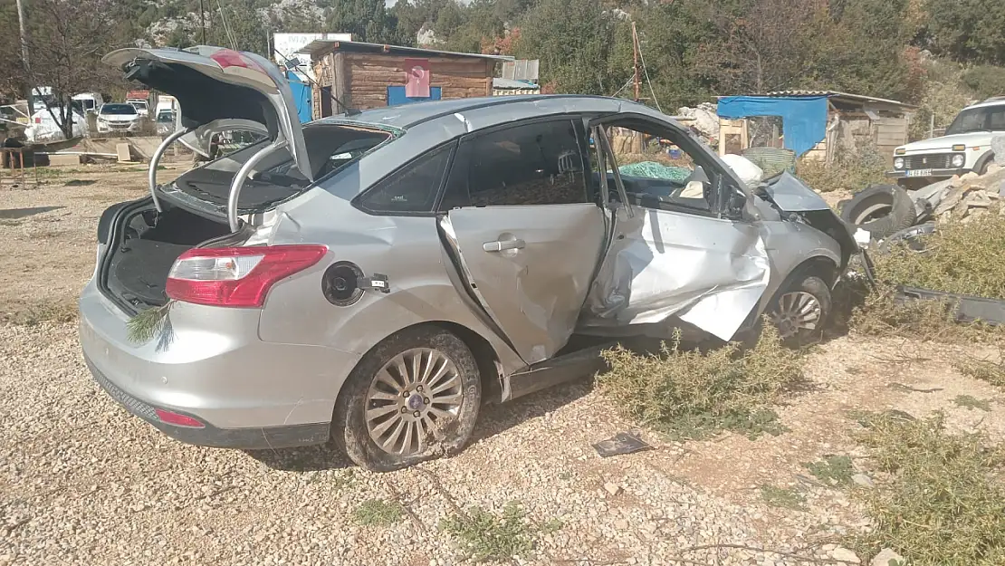 Antalya-Konya karayolunda trafik kazası