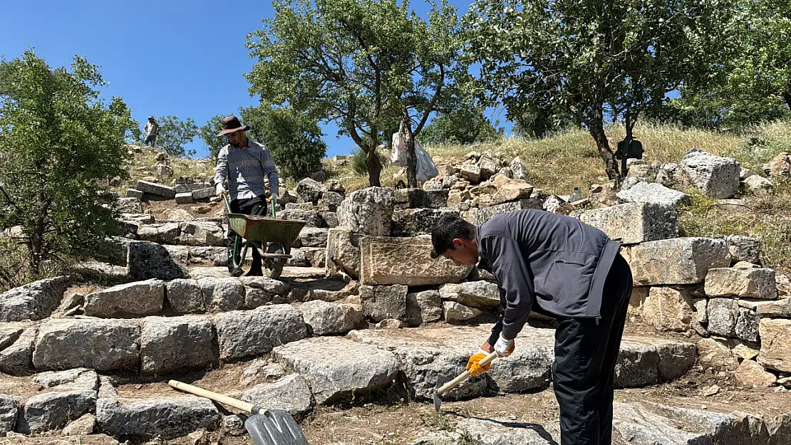 Arsameia Ören Yeri'nde kazı çalışmaları yeniden başladı