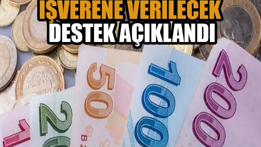 Asgari ücret zammı sonrası işverene verilecek destek açıklandı