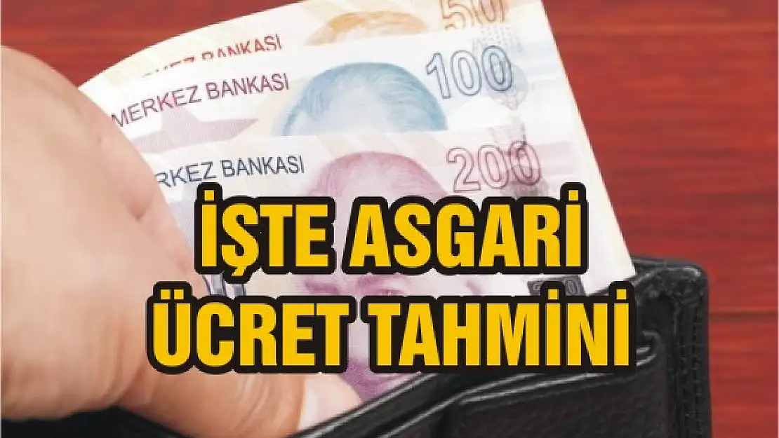 Asgari ücrette beklenen rakam