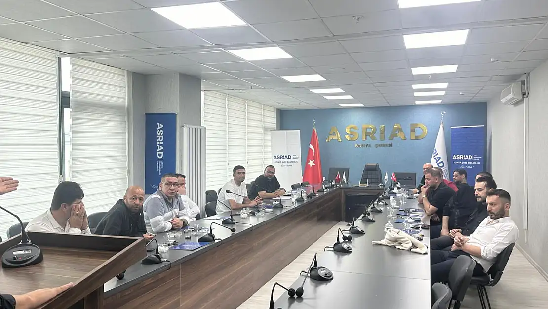 ASRİAD Konya'da 'İş Geliştirme' toplantıları aralıksız sürüyor