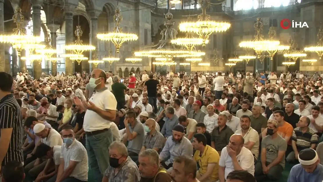 Ayasofya Camii'nde 15 Temmuz şehitleri için 251 hatim duası okundu