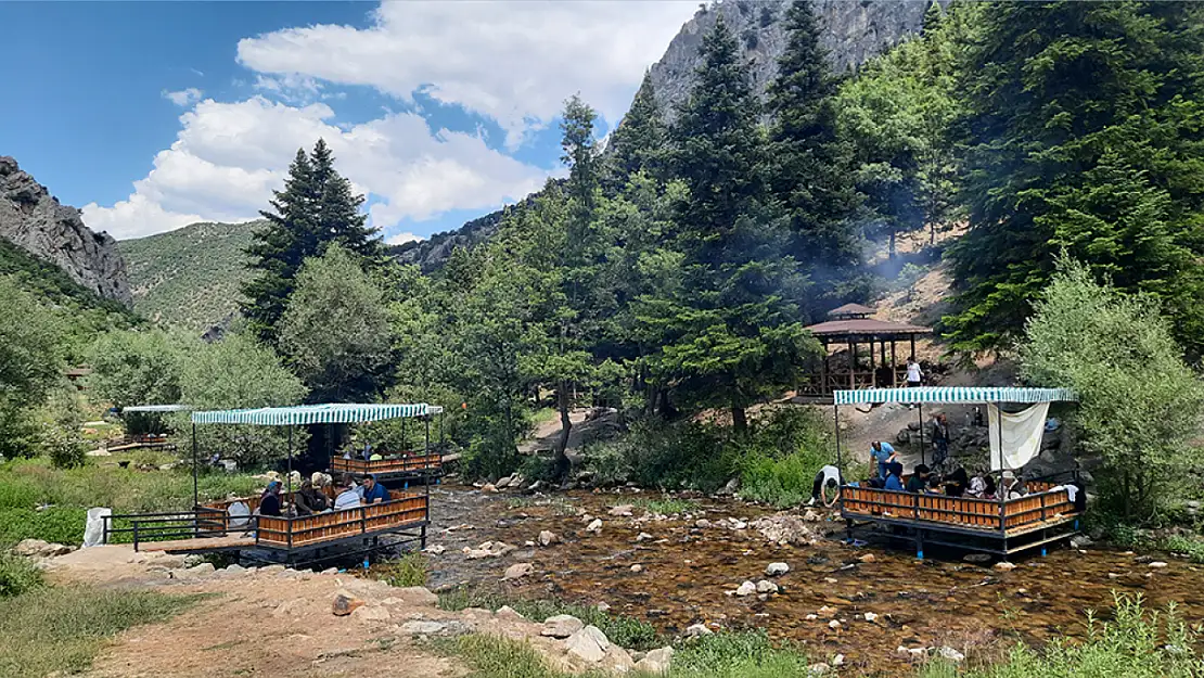 Aygırdibi Mesire alanına su üstü kamelyalar yapıldı