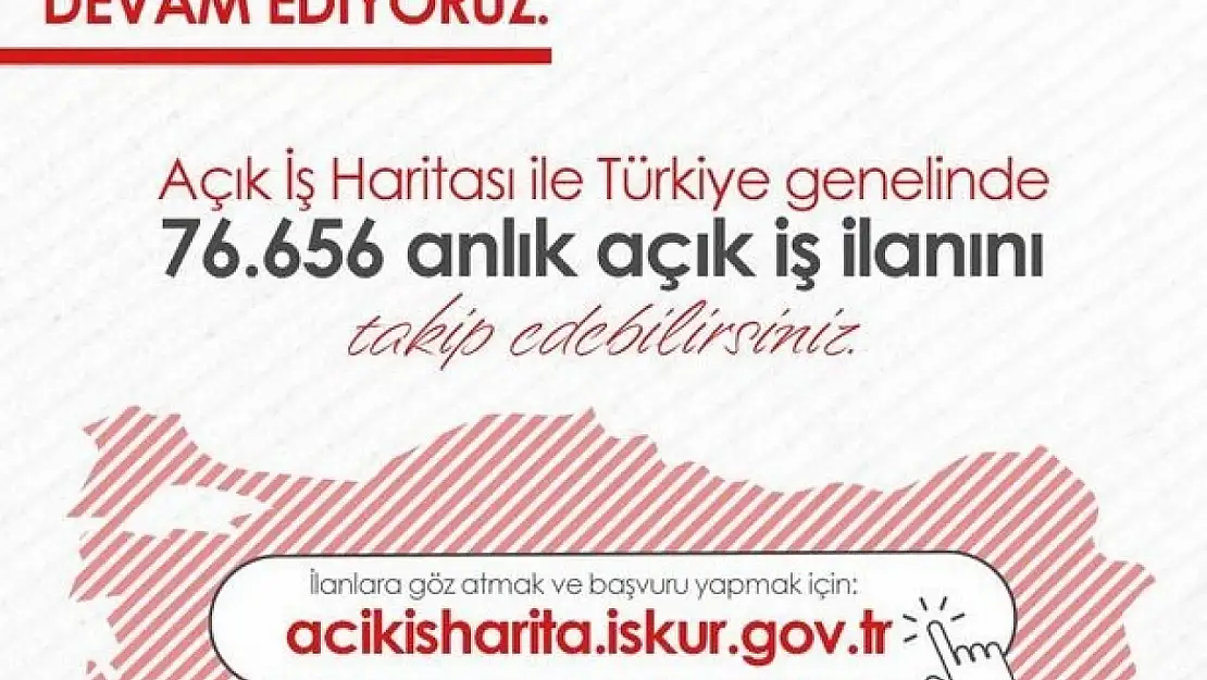 Bakan Işıkhan 76 bin 656 açık iş ilanı olduğunu açıkladı