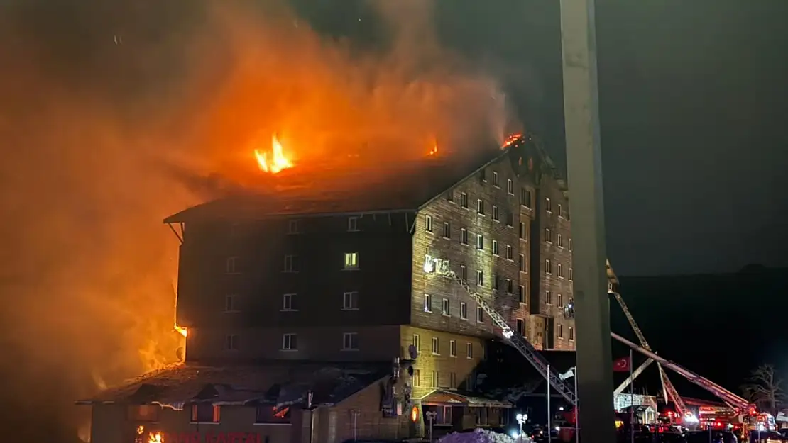 Bakan Tunç duyurdu: Otel yangını faciasında 4 kişi gözaltına alındı