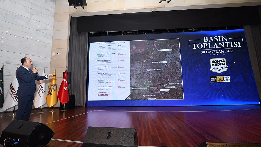 Başkan Altay: 2022'de 31 ilçemizdeki yol yatırımlarımız 1 milyar 320 milyon TL