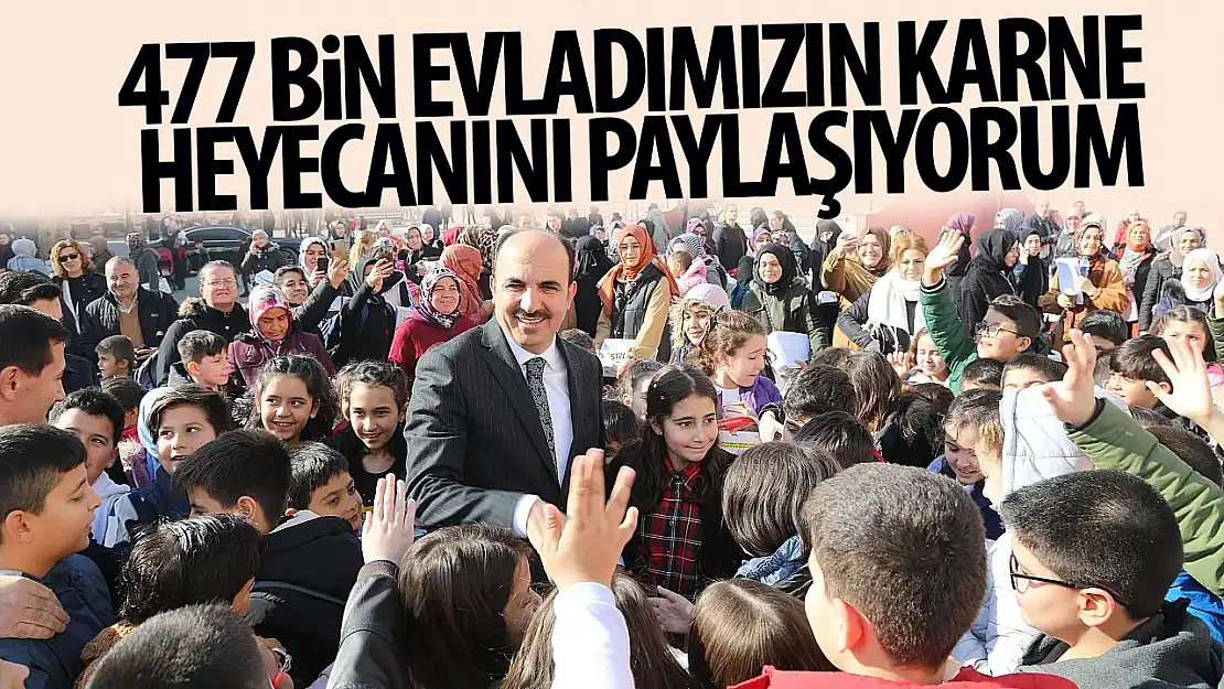 Başkan Altay: '477 bin evladımızın karne heyecanını paylaşıyorum'