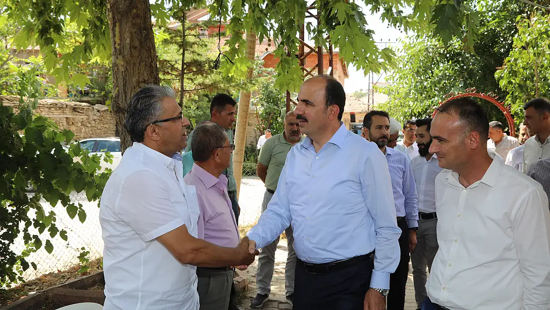 Başkan Altay Beyşehir'in Mahallelerinde Vatandaşlarla Buluştu