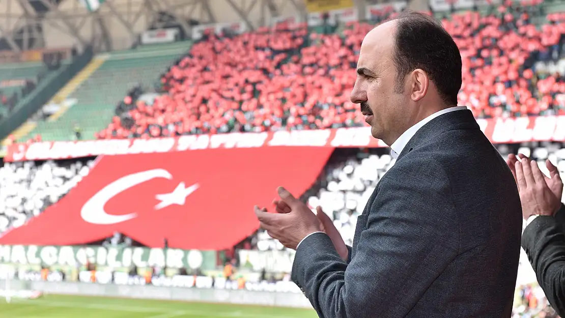 Başkan Altay: 'Bugüne kadar olduğu gibi bundan sonra da Konyaspor'umuzun yanındayız