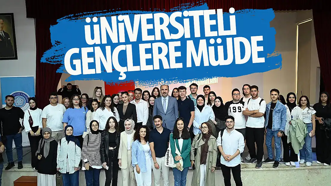 Başkan Altay'dan Üniversiteli Gençlere Müjde