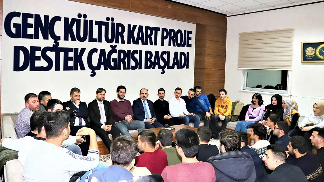 Başkan Altay: Genç Kültür Kart Proje Destek Çağrısı Başladı