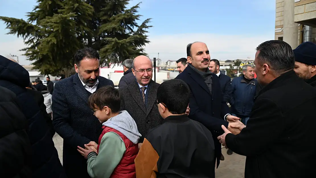 Başkan Altay ve Pekyatırmacı sanayi esnafıyla buluştu