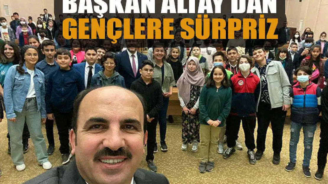 Başkan Altay'dan 7-18 Yaş Arası Gençlere Sürpriz