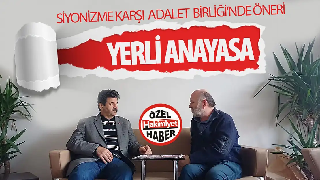 Başkan Çevik, yerli ve milli bir anayasa şart!