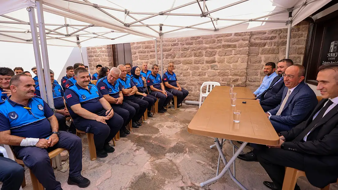 Başkan Kavuş 'Zabıta Sağlık, Huzur, Güvenlik Ve Refahın Güvencesidir'