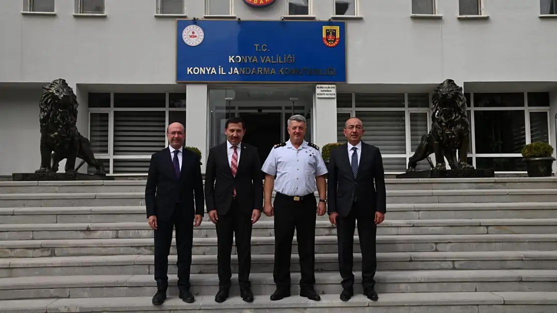 Başkanlar İl Jandarma Komutanı Özkul'u ziyaret etti