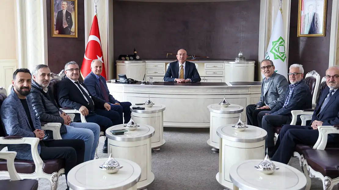 Başkanlara TSYD Konya şubesinden ziyaret