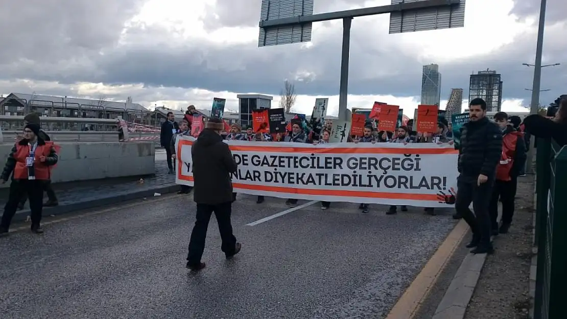 Başkent'te Filistin yürüyüşü! Binlerce vatandaş katıldı!