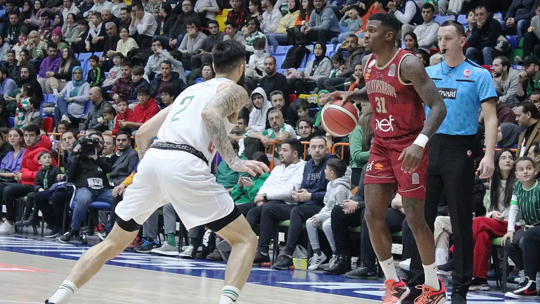 Basketbol Süper Ligi: Konyaspor: 76 - Galatasaray Nef: 73