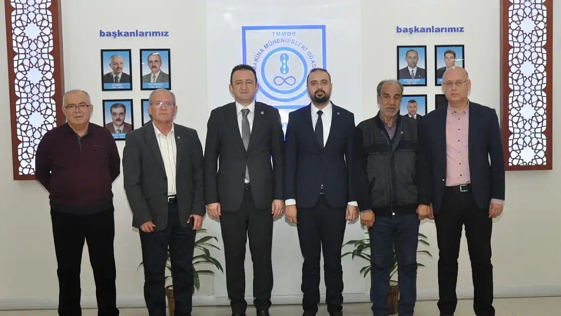 Bektaş'tan Makine Mühendisleri odasına ziyaret