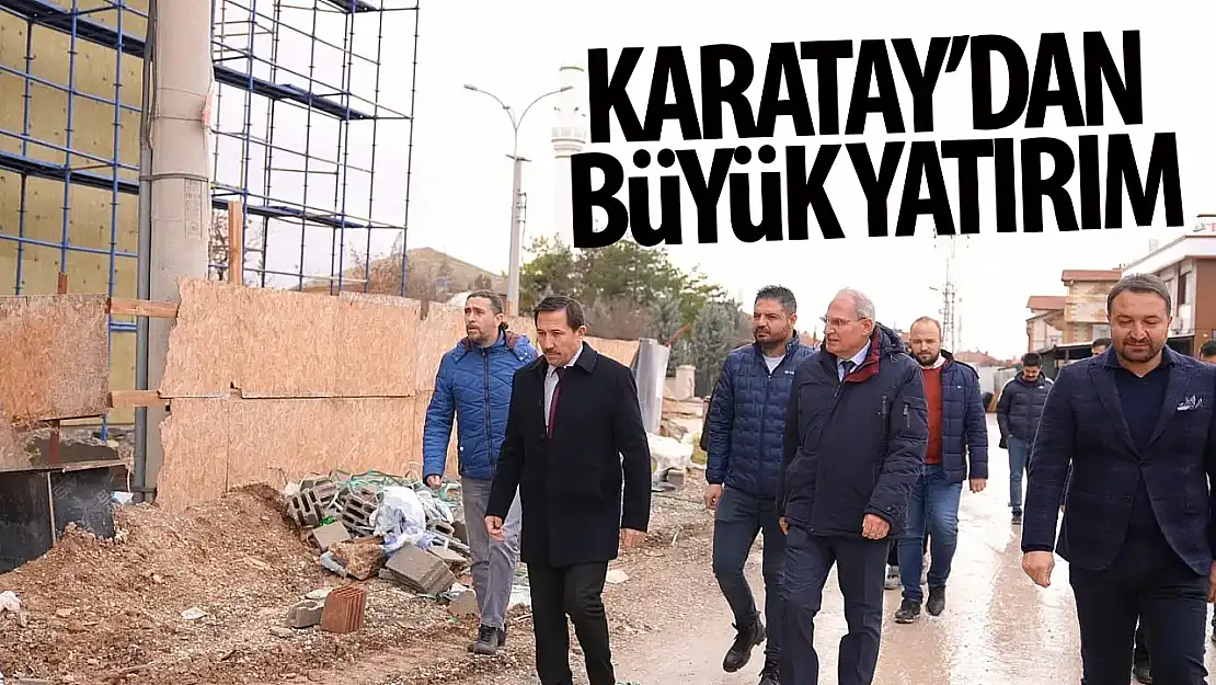 Belediye'den büyük yatırım: Karatay'ın en büyük spor tesisi olacak!