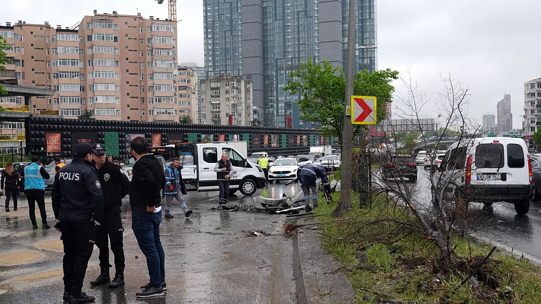 Beşiktaş'ta zincirleme trafik kazası