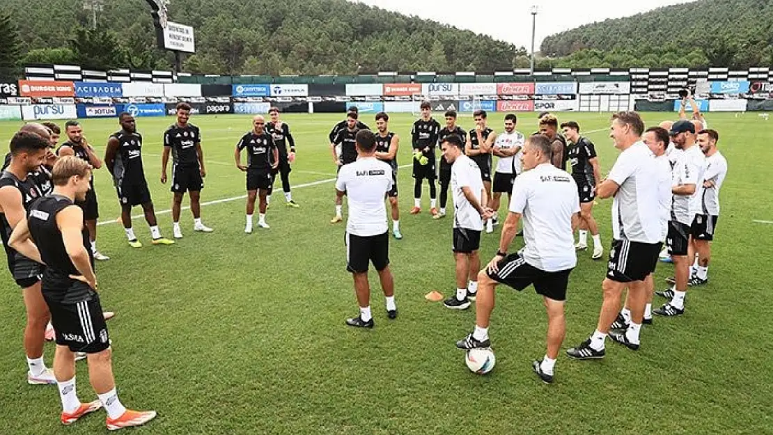 Beşiktaş, Trabzonspor maçı hazırlıklarını sürdürdü